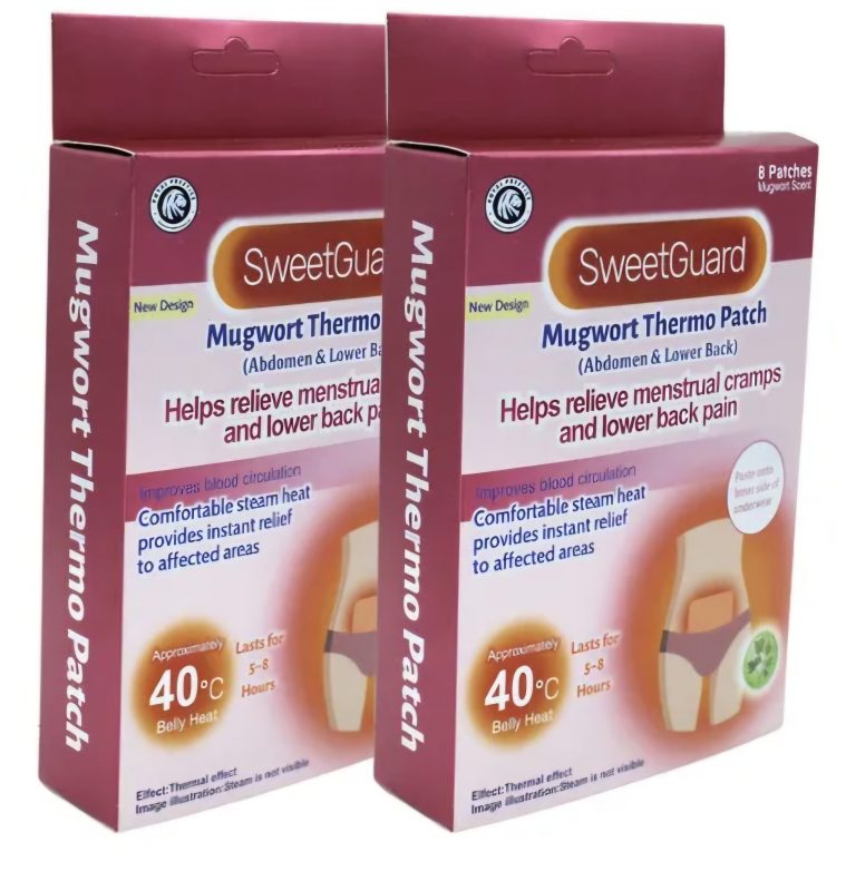 SweetGuard Mugwort Thermo Patch pack of 8