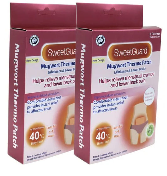 SweetGuard Mugwort Thermo Patch pack of 8