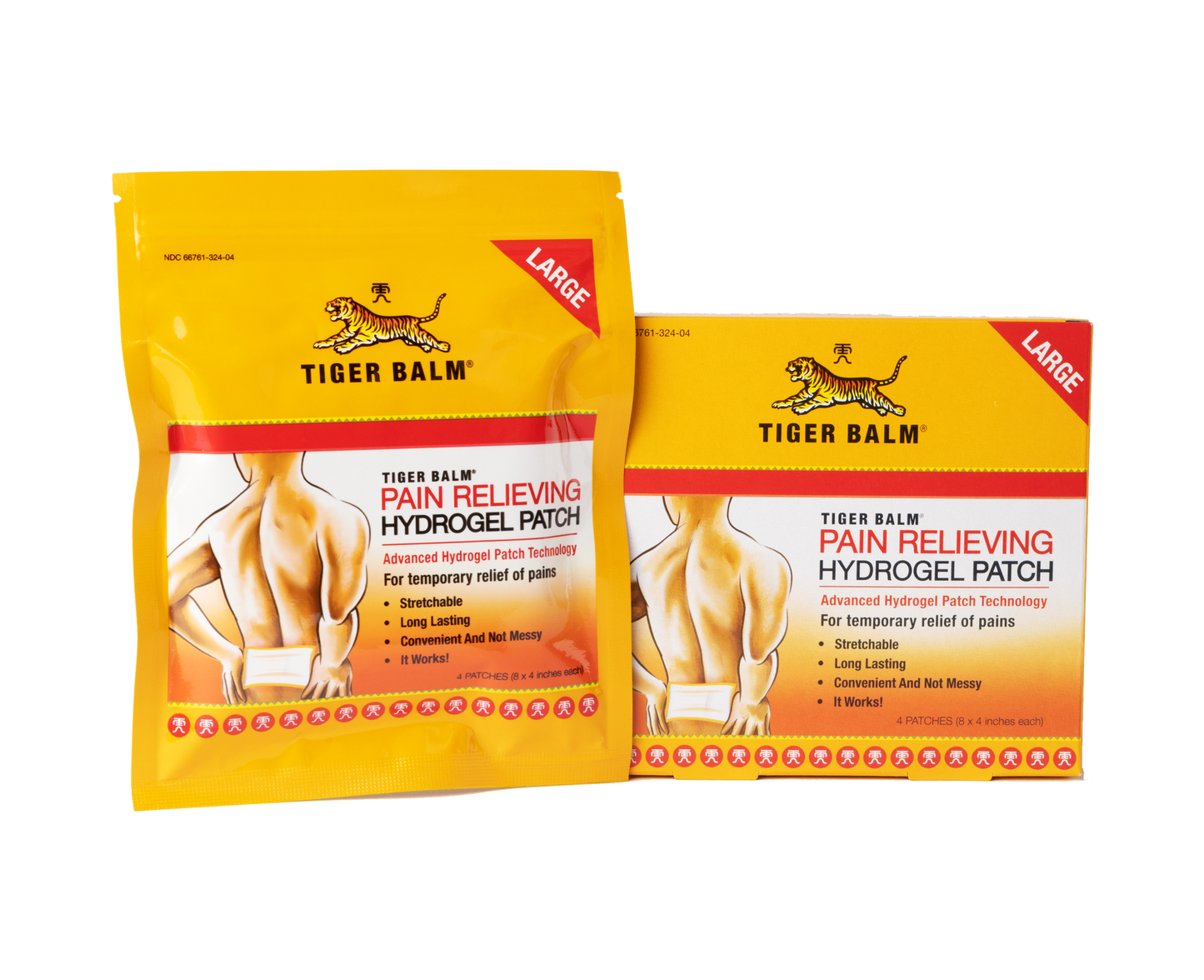 Tiger Balm Pain Relieving Patch (Large)