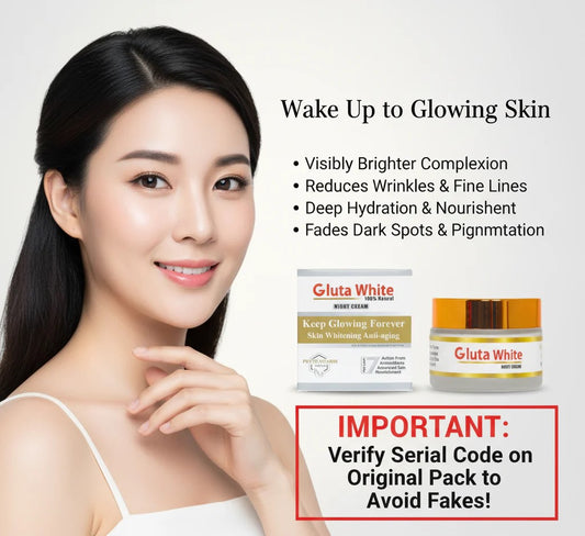 Gluta White Cream for Face Whitening & Brightening
